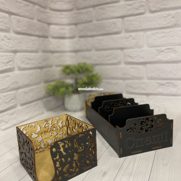 Органайзер для спецій та серветниця 5001