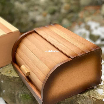 Хлібниця дерев'яна, затемнені боки 3006